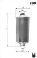 LUCAS FILTERS lfpf011 -  Топливный фильтр